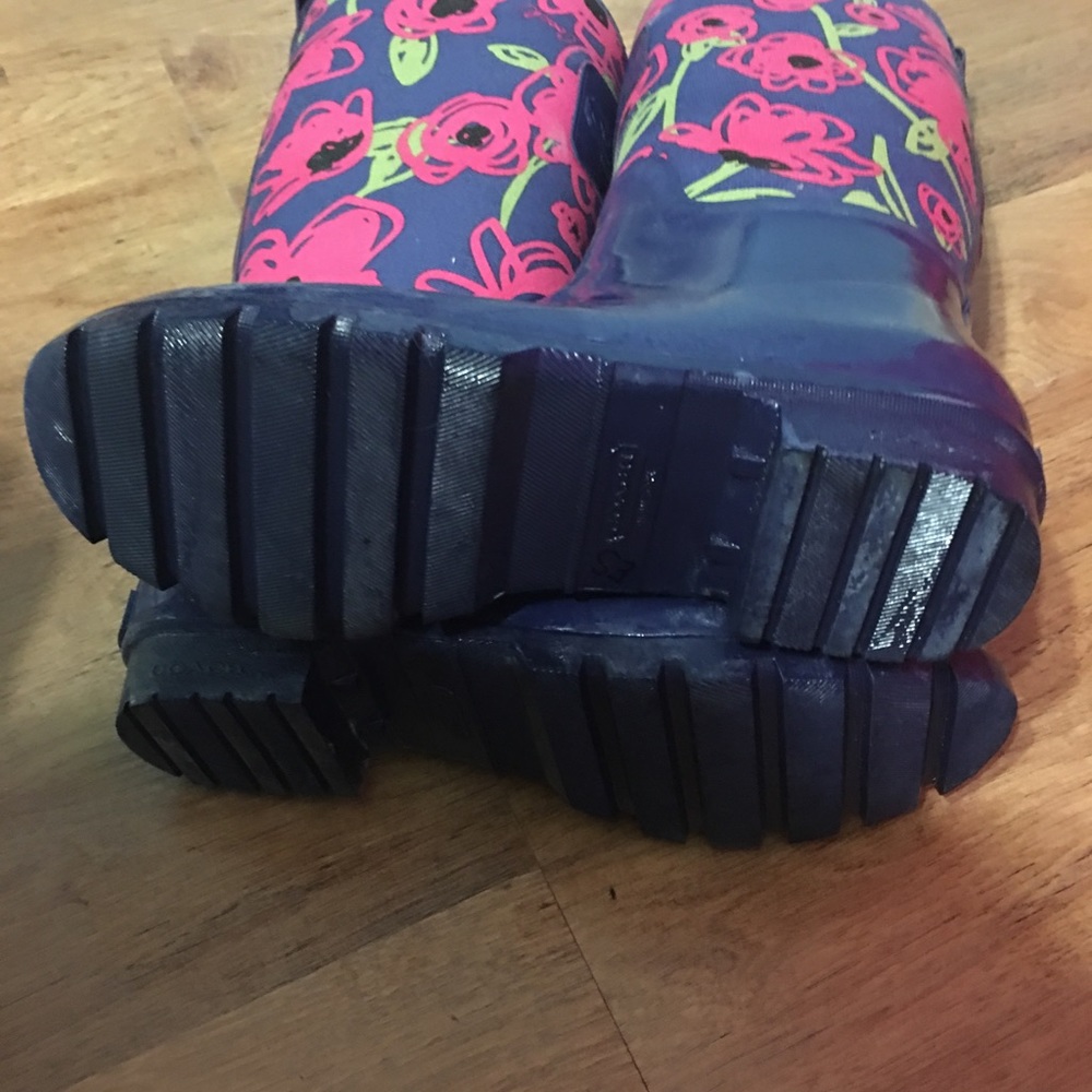 Coach Rain boots - Picture 4 of 5